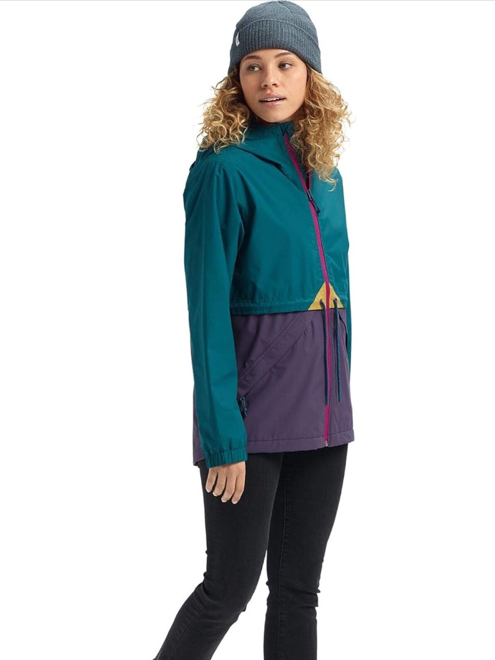 Burton Women's Narraway Jacket Teal and Purple